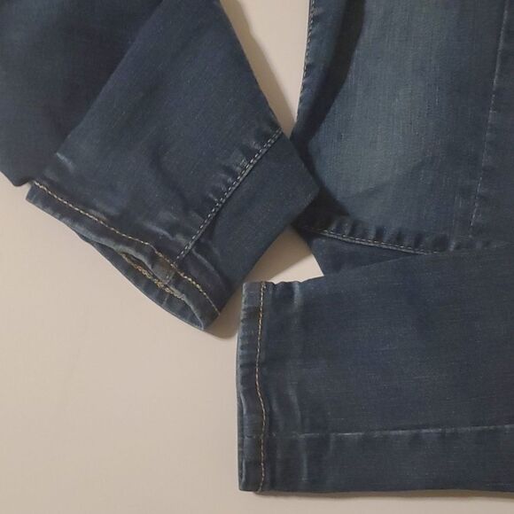 Gap jeans women's size 0 size 25R blue true skinny demin jeans size 0 / … - Picture 7 of 12